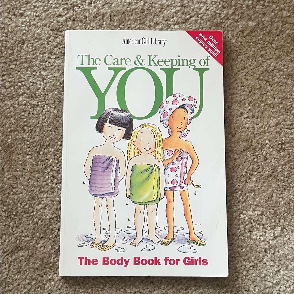 American Girl The Care & Keeping of You Book - Green, Purple, Pink